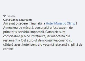 Recenzie Hotel Majestic Olimp